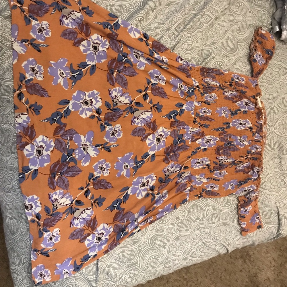 Widnsor off the shoulder dress.